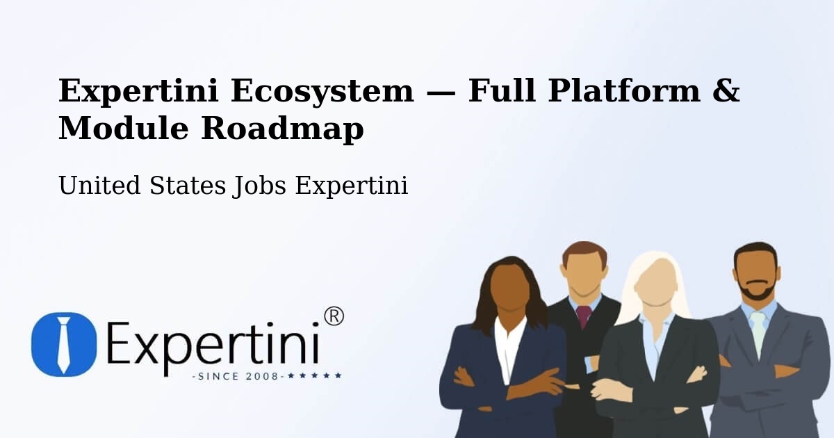 Expertini Ecosystem — Full Platform & Module Roadmap – Gainesville
